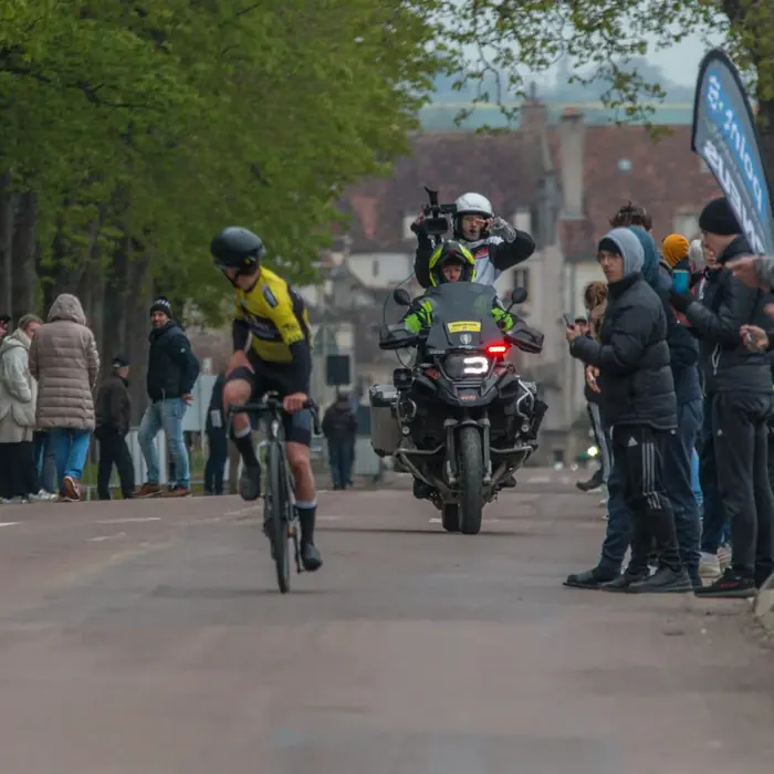 Course sous la pluie