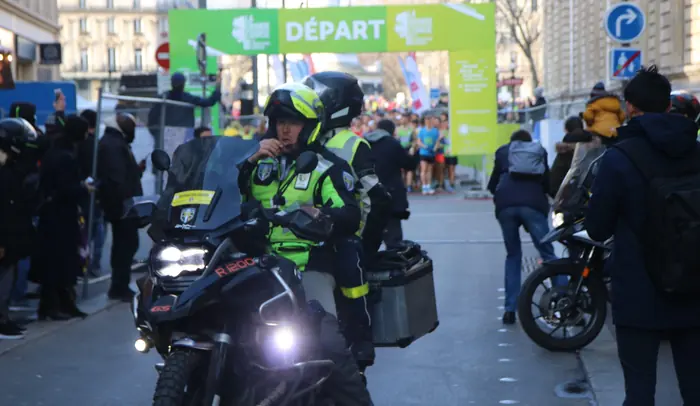 Départ d'une course à pied