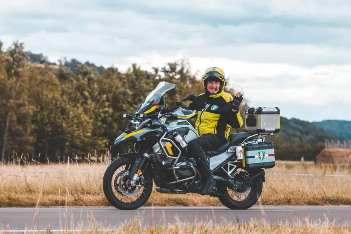 En position sur le tracé