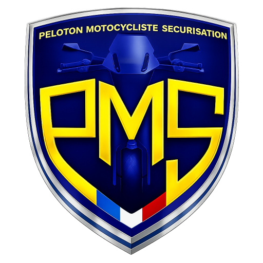Peloton Motocycliste Sécurité